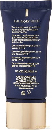 Estee Lauder Double Wear Maximum Cover Camouflage Makeup 1n1 Ivory Nude Spf15 30 ml