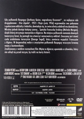 Wojna w Algierze (polski lektor) (Legendy Hollywood) [DVD]