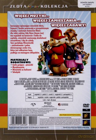 Alvin i Wiewiórki 2 (Złota Kolekcja) [DVD]