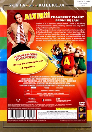 Alvin i Wiewiórki (Złota Kolekcja) [DVD]
