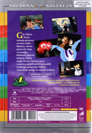 Księżniczka Łabędzi: Tajemnica zamku (Srebrna Kolekcja) [DVD]