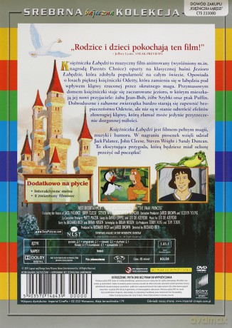 Księżniczka Łabędzi: Skarb czarnoksiężnika (Srebrna Kolekcja) [DVD]