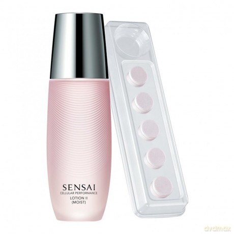 Kanebo Sensai Set (Cellular Performance Lotion Ii Moist 125 ml+ Lotion Mask Pads X5)