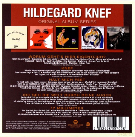 Hildegard Knef: Original Album Series [5CD]