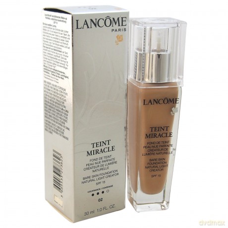 Lancome Teint Miracle Hydrating Foundation Natural Healthy Look Spf15 02 Lys Rose 30 ml