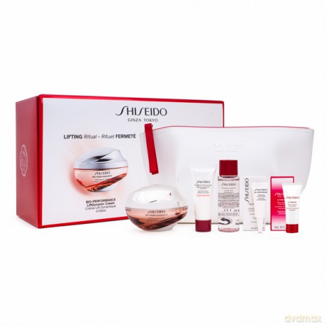 Shiseido Set (Bio-Performance Liftdynamic Cream 50 ml+Clarifying Cleansing Foam 15 ml+Treatment Softener 30 ml+Ultimune Power Infusing Concentrate 5 ml+Bio-Performance Liftdynamic Eye Treatment 3 ml)