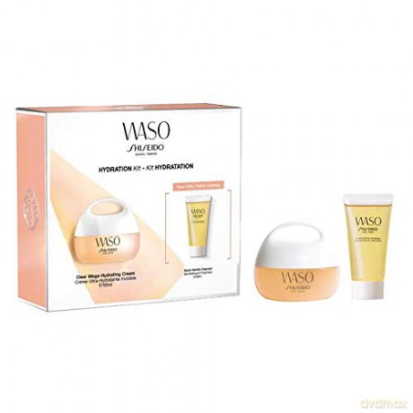 Shiseido Set (Waso Mega Hydrating Cream 50 ml+Quick Gentle Cleanser 30 Ml)
