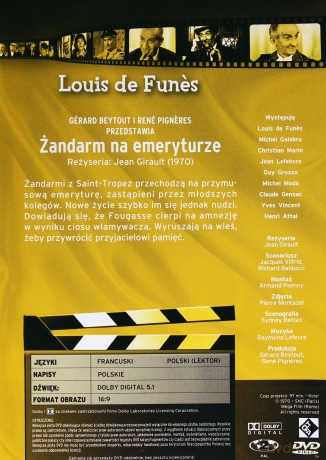 Kolekcja Filmowa 33: Żandarm na emeryturze [DVD]