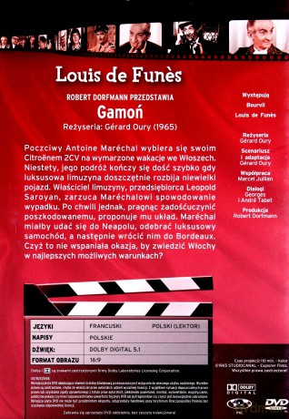 Kolekcja filmowa Louis De Funes Pakiet [49DVD]