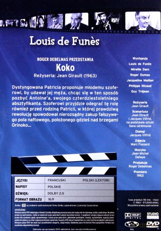 Kolekcja filmowa Louis De Funes Pakiet [49DVD]