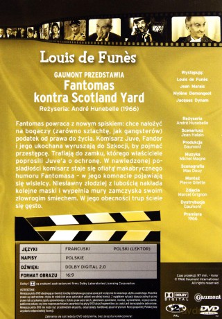 Kolekcja filmowa Louis De Funes Pakiet [49DVD]