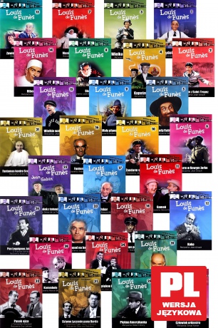 Kolekcja filmowa Louis De Funes Pakiet [49DVD]