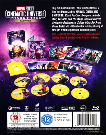 Marvel Studios Cinematic Universe: Phase Three - Part Two [BOX] [8xBlu-Ray]