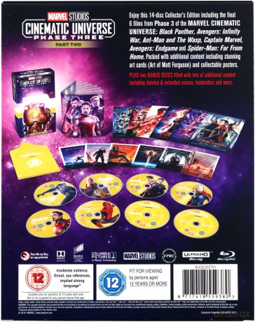 Marvel Studios Cinematic Universe: Phase Three - Part Two [BOX] [6xBlu-Ray 4K]+[8xBlu-Ray]