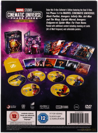Marvel Studios Cinematic Universe: Phase Three - Part Two [BOX] [6DVD]