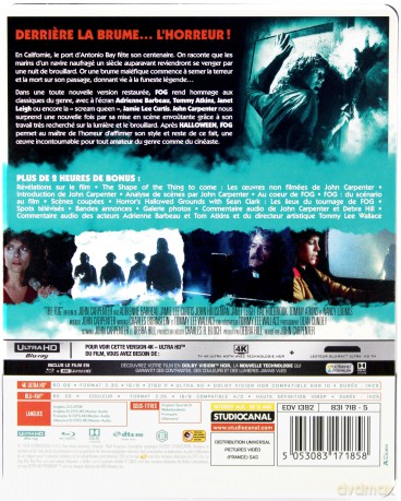 The Fog (Mgła) (steelbook) [Blu-Ray 4K]+[Blu-Ray]