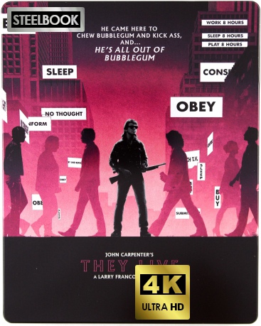 They Live (Oni żyją) (steelbook) [Blu-Ray 4K]+[Blu-Ray]