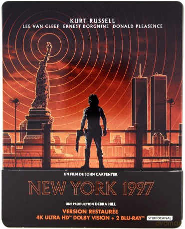 Escape from New York (Ucieczka z Nowego Jorku) (steelbook) [Blu-Ray 4K]+[Blu-Ray]