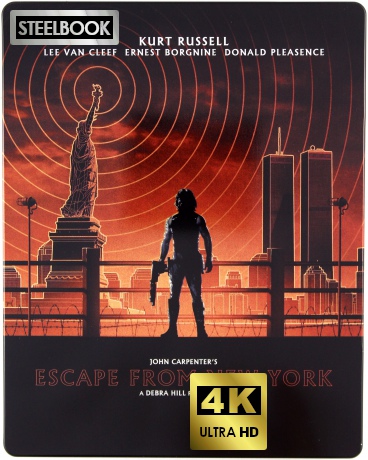 Escape from New York (Ucieczka z Nowego Jorku) (steelbook) [Blu-Ray 4K]+[Blu-Ray]