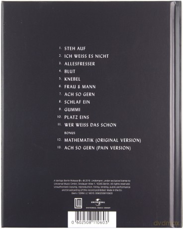 Lindemann: F & M (Special) (Limited) [CD]