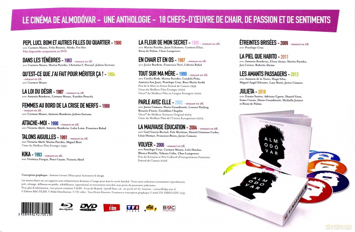 Le Cinema de Almodóvar - Anthologie [BOX] [18xBlu-Ray]