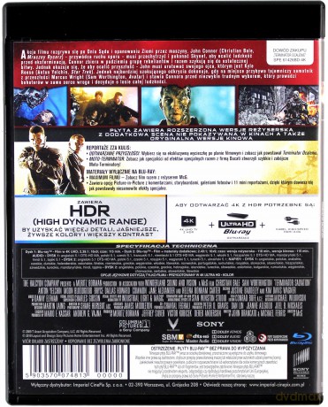 Terminator: Ocalenie [Blu-Ray 4K]+[Blu-Ray]