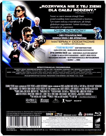 Faceci w czerni 4 (steelbook) [2xBlu-Ray]