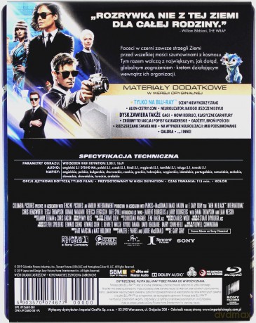 Faceci w czerni 4 (steelbook) [Blu-Ray]