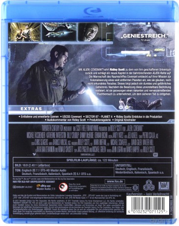 Obcy: Przymierze [Blu-Ray]