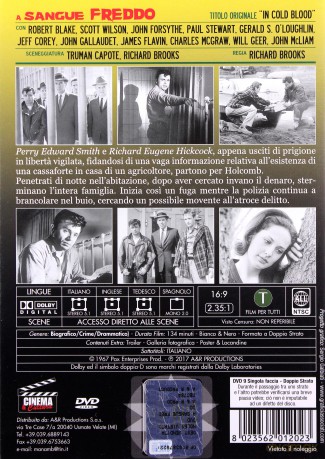 In Cold Blood (Z zimną krwią) [DVD]