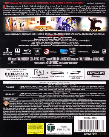 2001: Odyseja kosmiczna [Blu-Ray 4K]+[Blu-Ray]