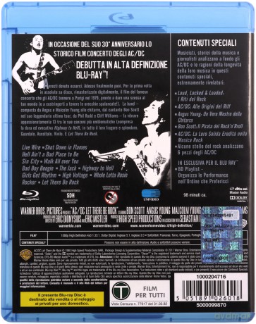 AC/DC: Let There Be Rock [Blu-Ray]