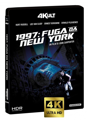 Escape from New York (Ucieczka z Nowego Jorku) [Blu-Ray 4K]+[Blu-Ray]