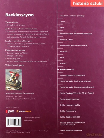 Historia Sztuki 10: Neoklasycyzm [Książka]