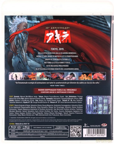 Akira - 30th Anniversary [Blu-Ray]