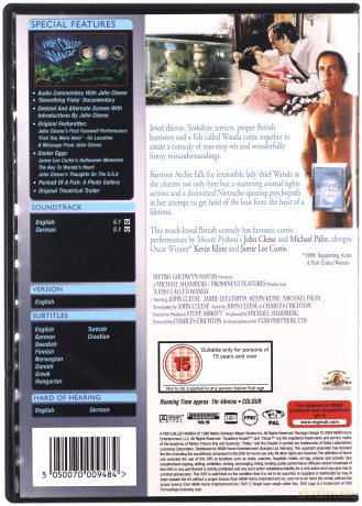 A Fish Called Wanda (Rybka zwana Wandą) [2DVD]