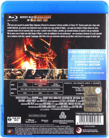 Alien Resurrection (Obcy: Przebudzenie) [Blu-Ray]