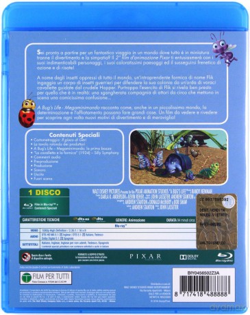 A Bug's Life (Dawno temu w trawie) (Disney) [Blu-Ray]
