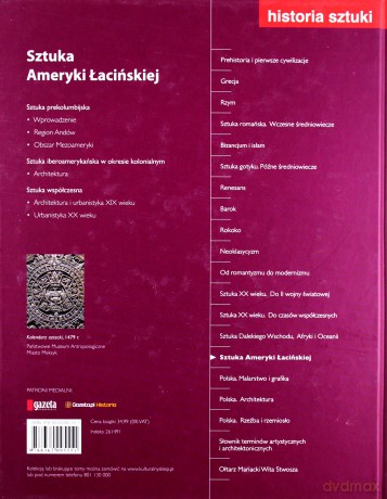 Historia Sztuki 15: Sztuka Ameryki Łacińskiej [Książka]