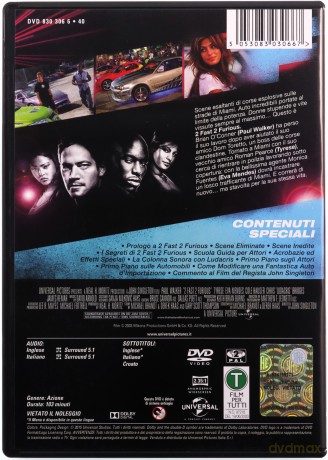 5 Fast 2 Furious (Za szybcy, za wściekli) [DVD]