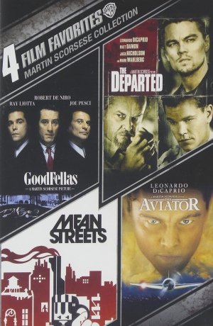 4 Film Favorites: Martin Scorsese Collection (Mean Streets / Goodfellas / The Aviator / The Departed) (Ulice nędzy / Chłopcy z ferajny / Aviator / Infiltracja) [4DVD]