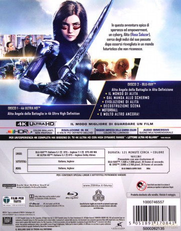 Alita: Battle Angel [Blu-Ray 4K]+[Blu-Ray]