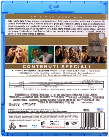 Across the Universe [Blu-Ray]