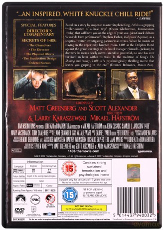 1408 - Director's Cut Edition [DVD]