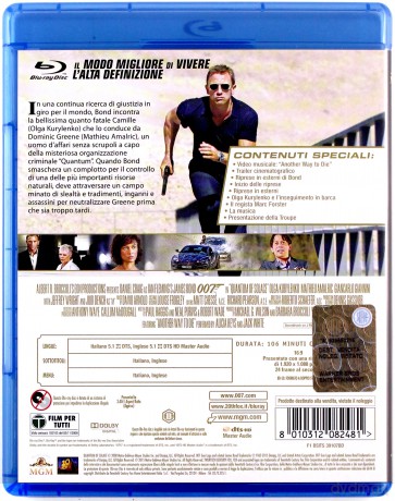 007 James Bond Quantum of Solace [Blu-Ray]
