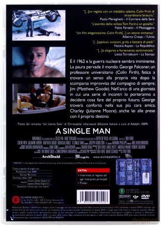 A Single Man (Samotny mężczyzna) [DVD]