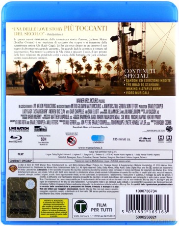A Star Is Born (Narodziny gwiazdy) [Blu-Ray]