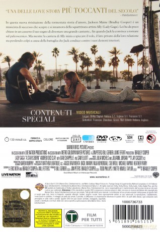 A Star Is Born (Narodziny gwiazdy) [DVD]