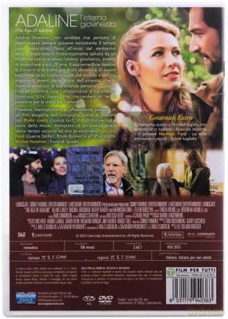 The Age of Adaline (Wiek Adaline) [DVD]