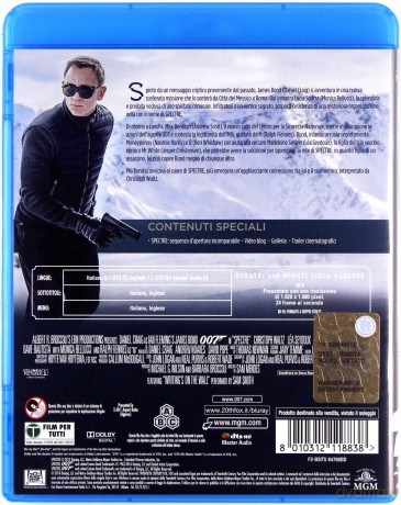 007 James Bond Spectre [Blu-Ray]